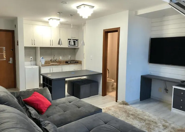 Saint Sebastian Flat 213 - Com Hidro! Ate 4 Pessoas, Duplex, No Centro