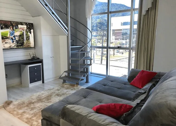 Saint Sebastian Flat 213 - Com Hidro! Ate 4 Pessoas, Duplex, No Centro