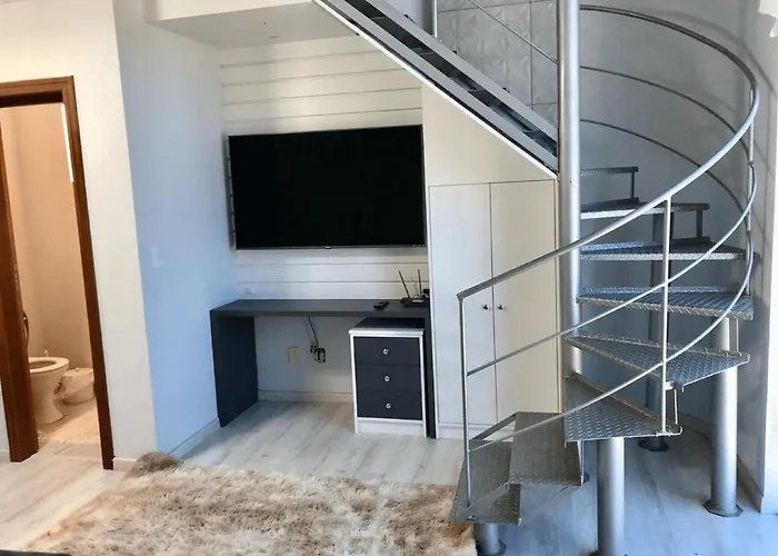 Saint Sebastian Flat 213 - Com Hidro! Ate 4 Pessoas, Duplex, No Centro